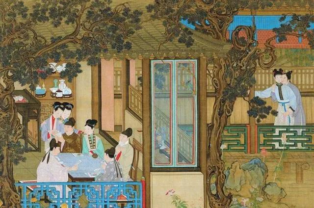 清朝的宫廷画家,中国古代一位不知名的画家