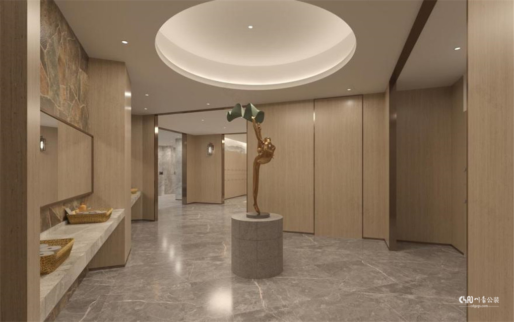 洗浴中心设计装修吧台,洗浴中心设计装修推荐