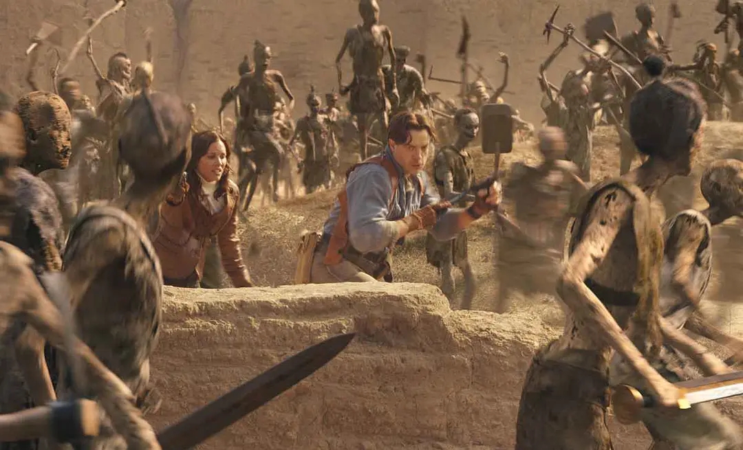 圣甲虫吃掉木乃伊,可怕的木乃伊圣甲虫