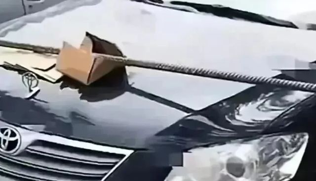 车位被别人占用钢筋焊起来,买车位被别人占用用钢筋焊