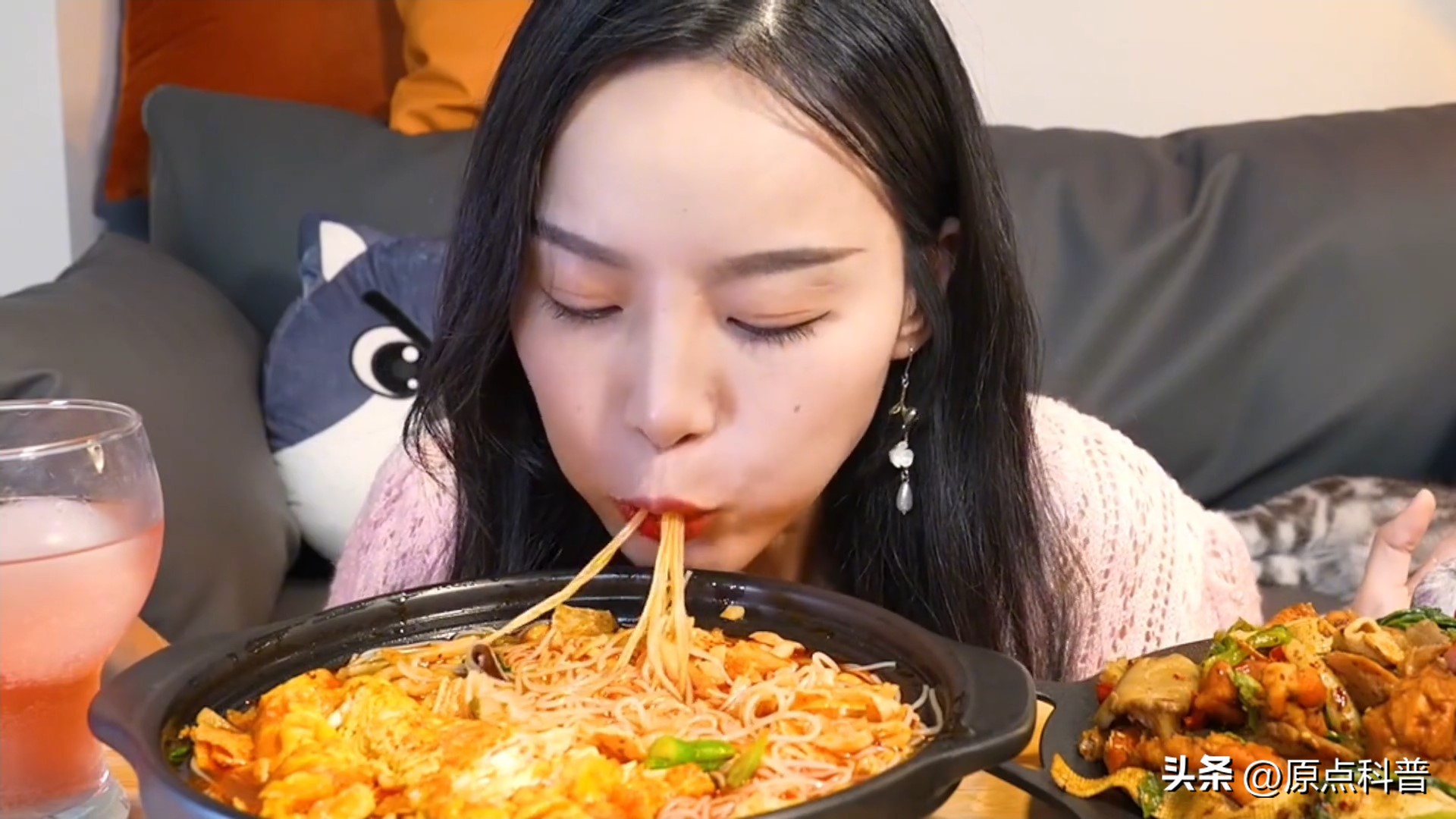 网红吃货视频火鸡面,网红火鸡面新吃法视频