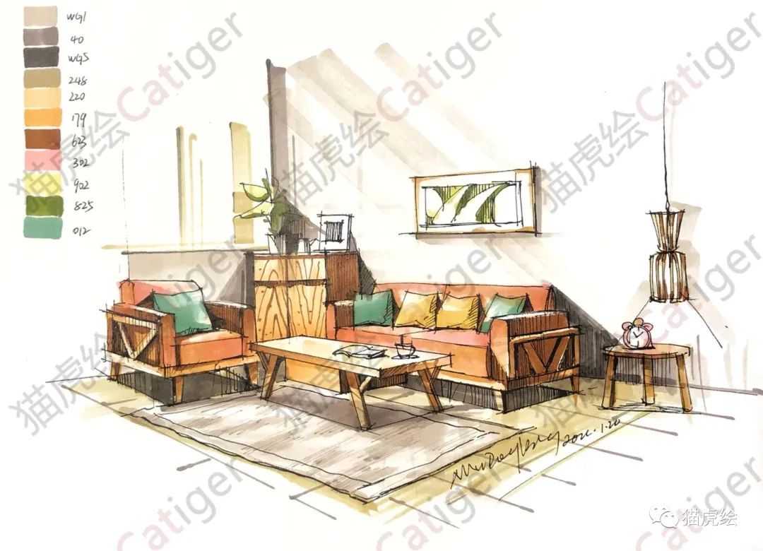 2022猫虎绘暑假手绘班招生简章「线上+线下」