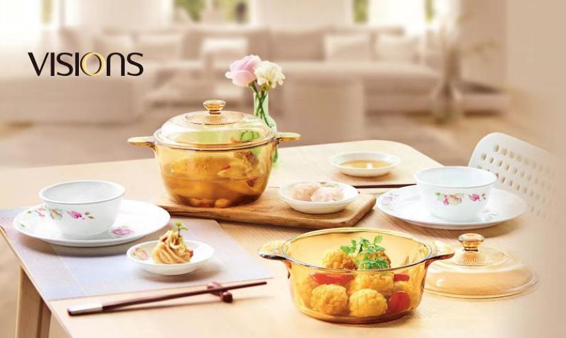 康宁餐具晶彩,康宁餐具鸟语花香