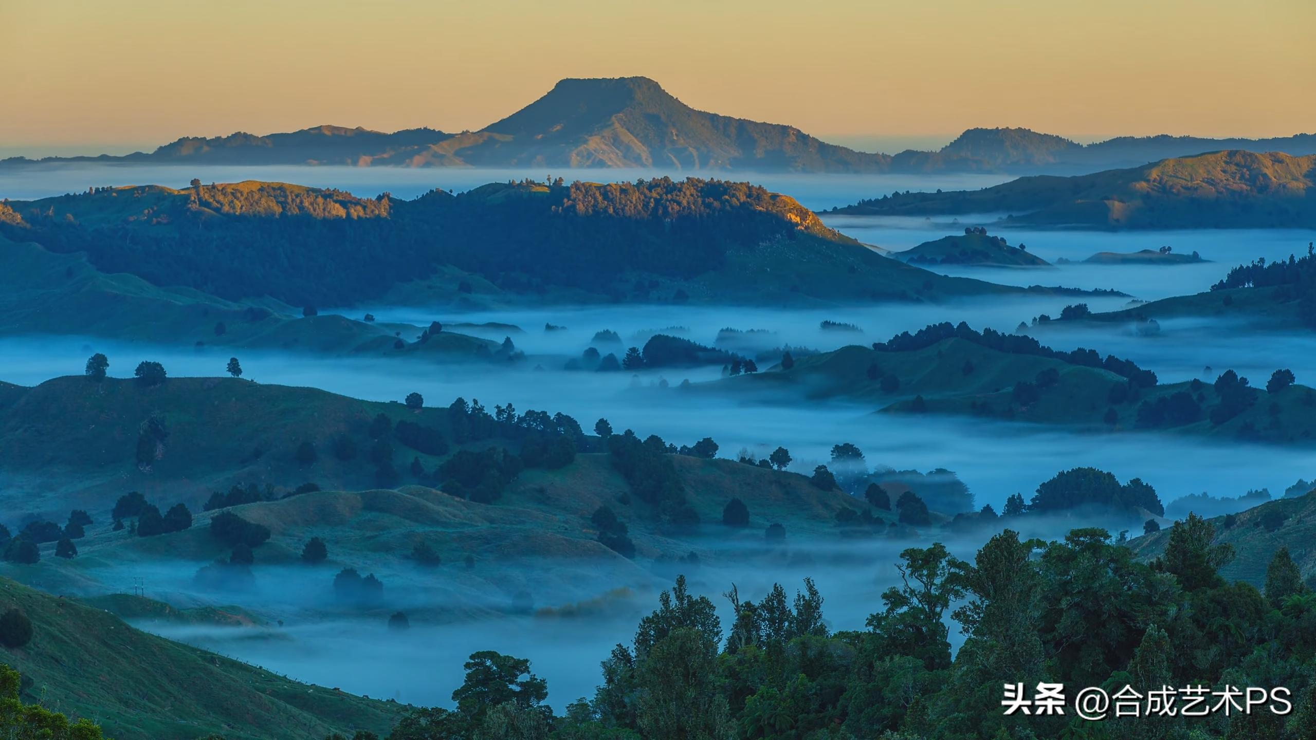 新西兰乡村风景,世界独一无二的新西兰景色