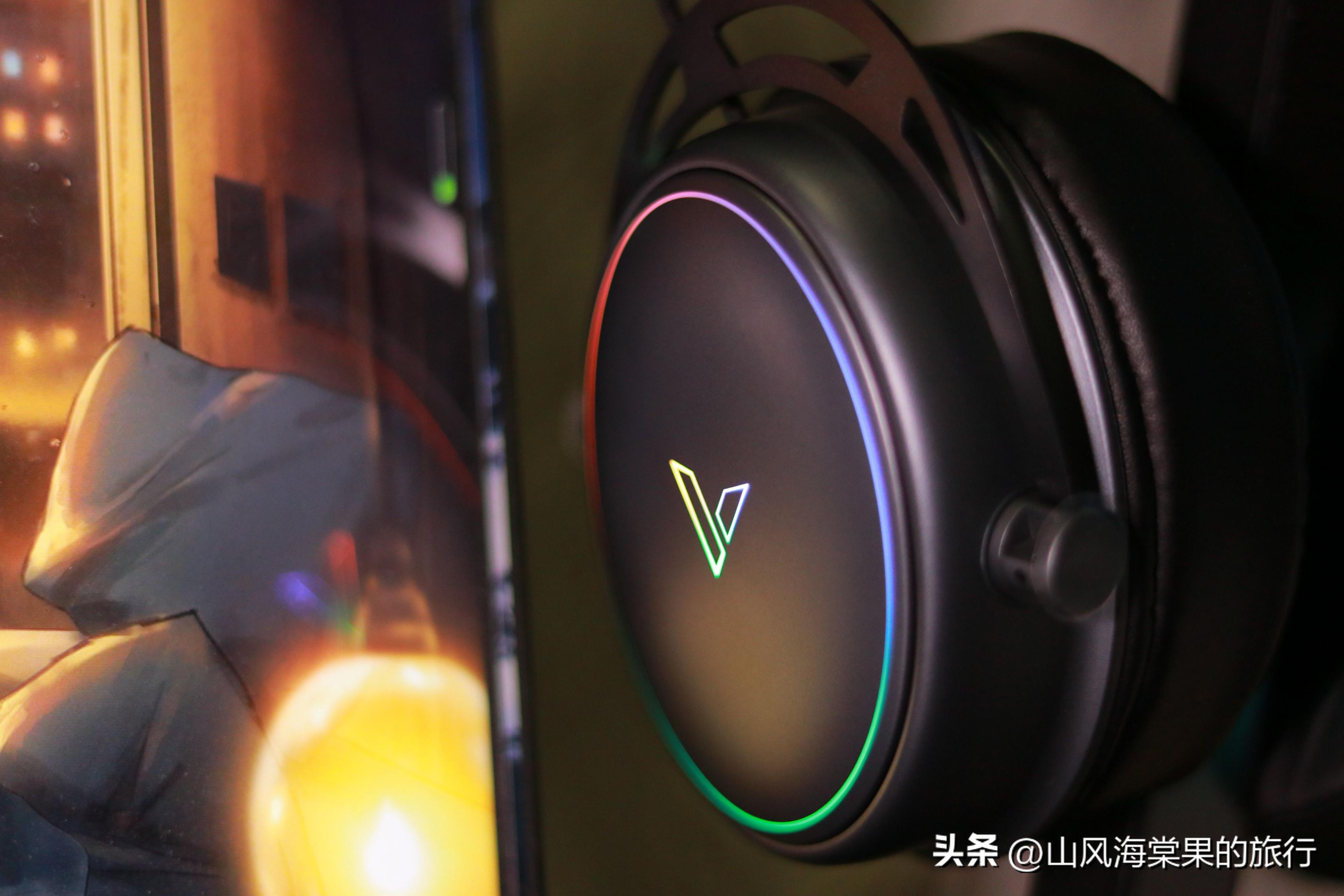 雷柏v800耳机怎么样,雷柏VH800无线RBG游戏耳机