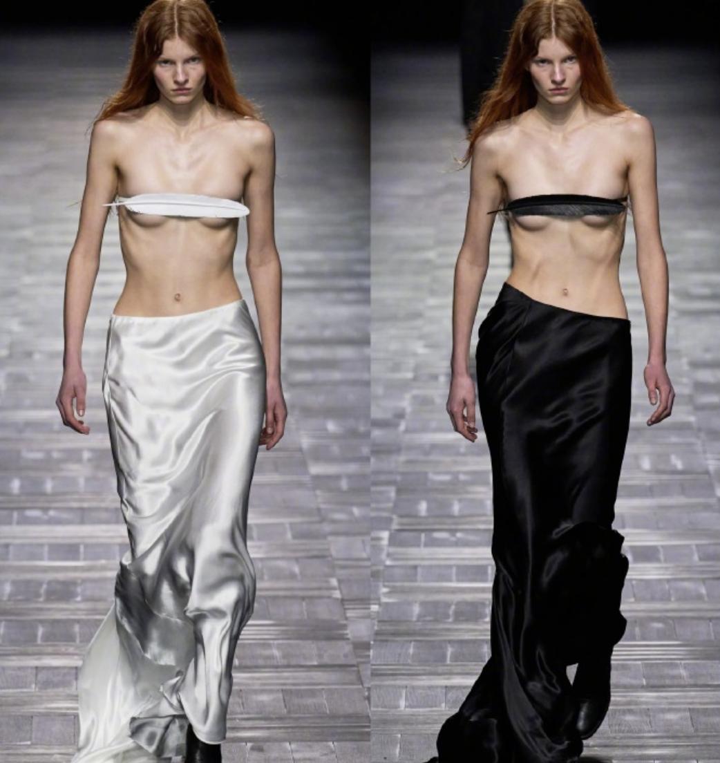 黑丝、抱胸、裸身，娱乐圈没被扒出的“*裤底**”，全在时尚周暴露了