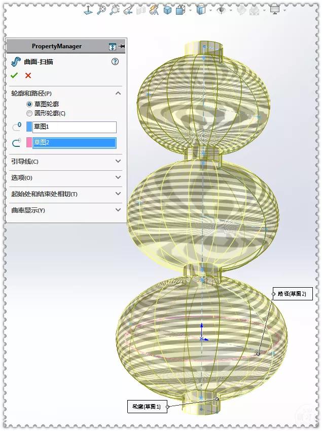solidworks画灯笼,solidworks如何画灯笼