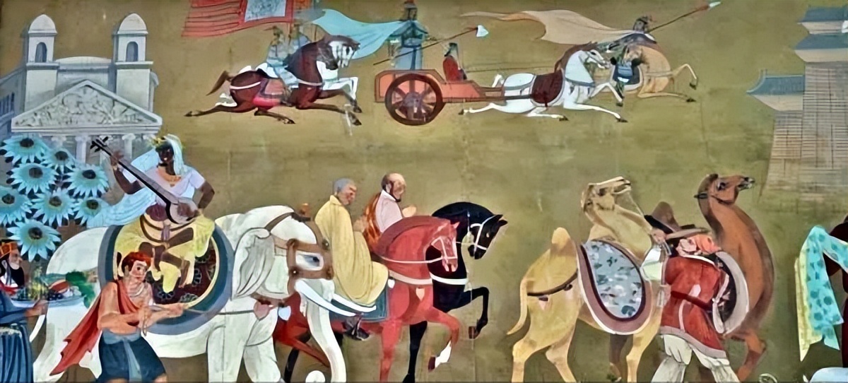 西班牙古代丝绸之路贸易,古代丝绸之路是一条贸易之路