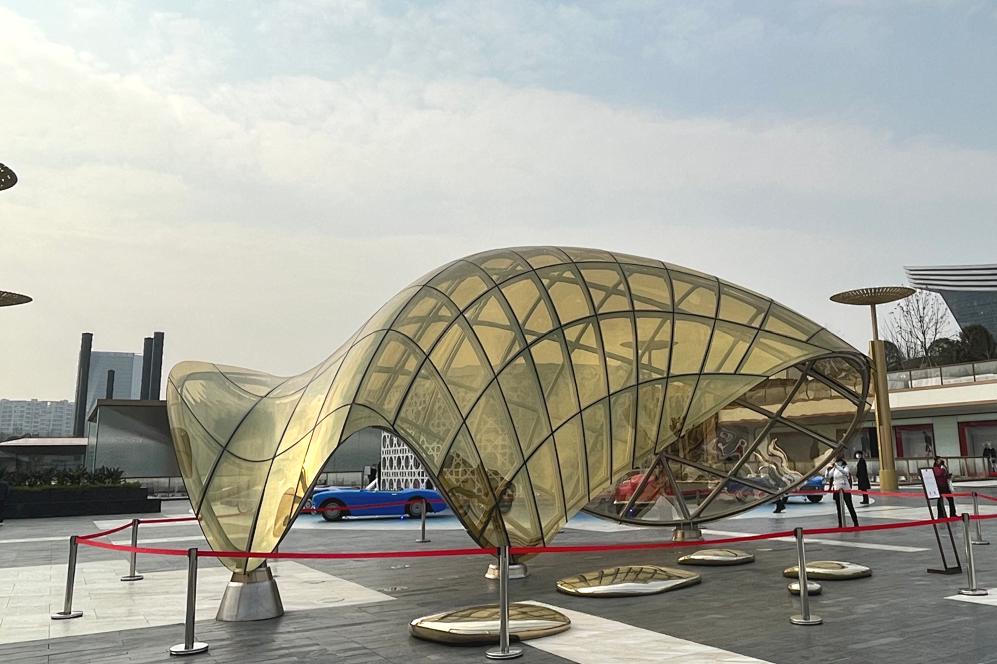 成都skp下沉地下商城,成都最大的下沉建筑SKP位置