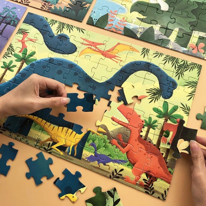 小孩玩拼图有什么好处,拼图可以锻炼孩子什么好处