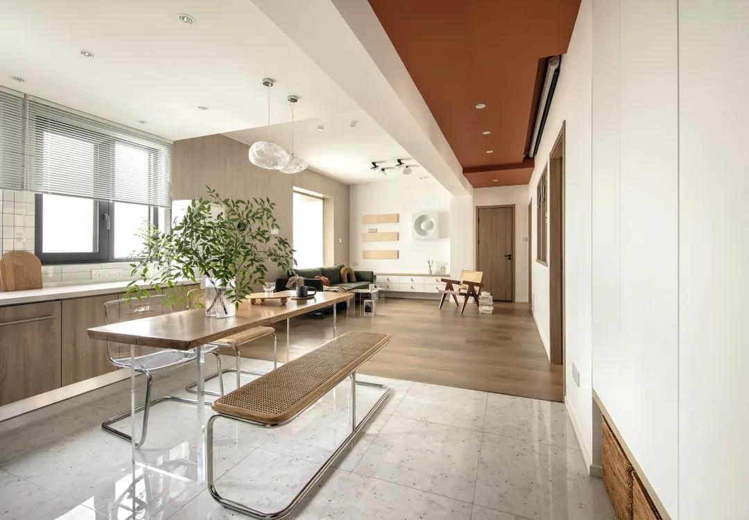 全屋不吊顶无主灯的效果图,105平全屋无吊顶无主灯装修效果