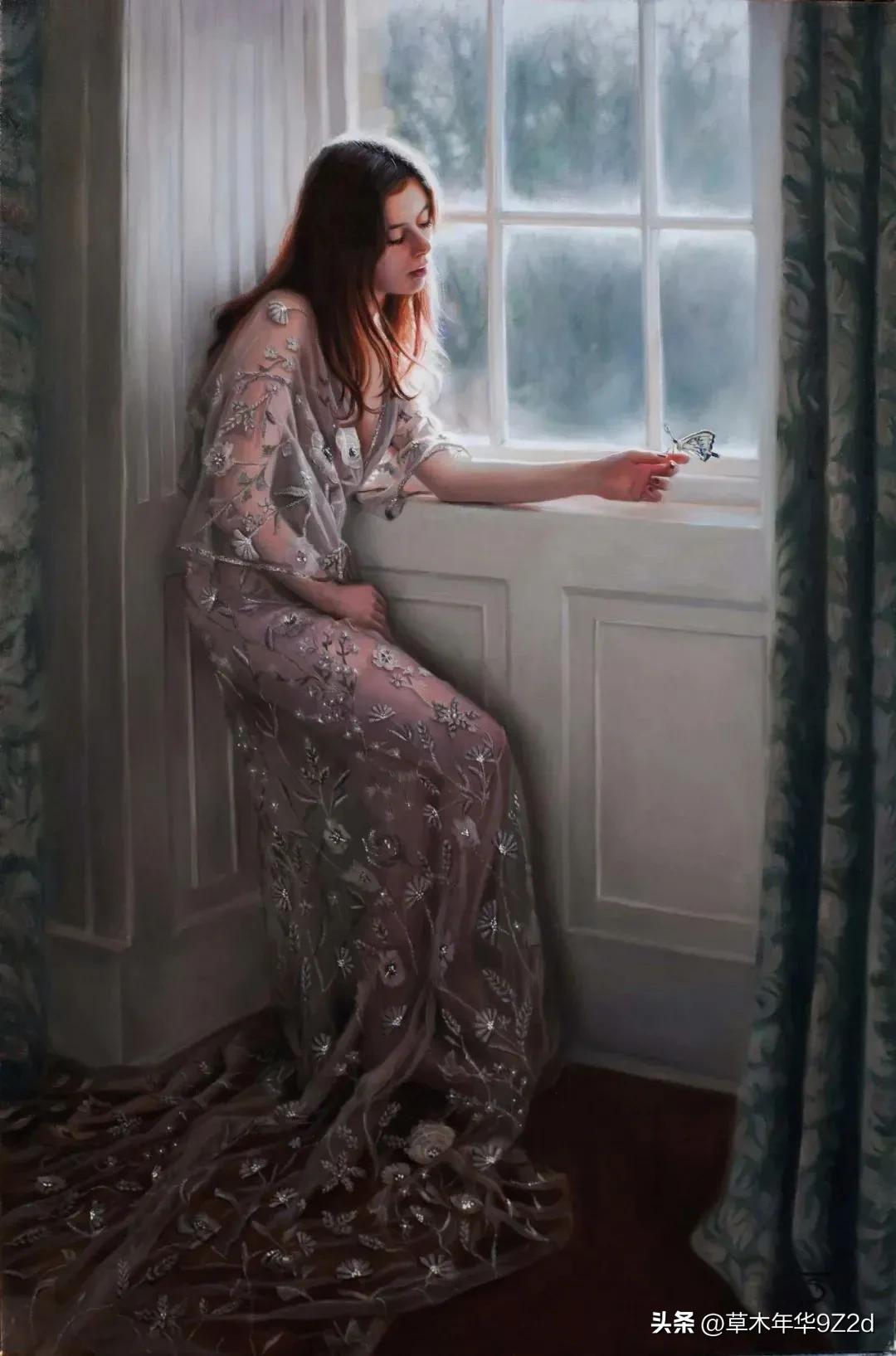 我比蝴蝶寂寞,但脆弱也是力量——女画家倾吐的内心