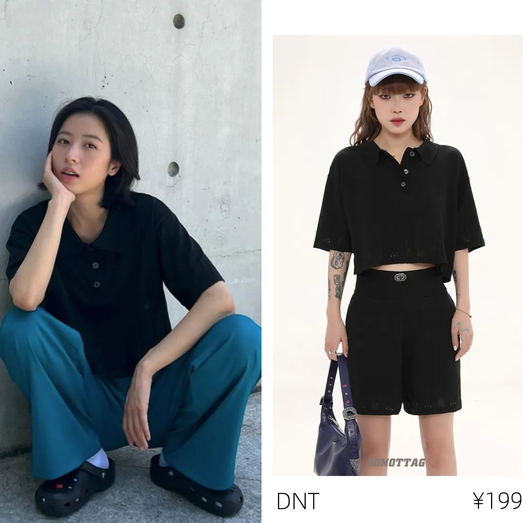 夏日穿搭明星同款,女明星夏季平价同款私服