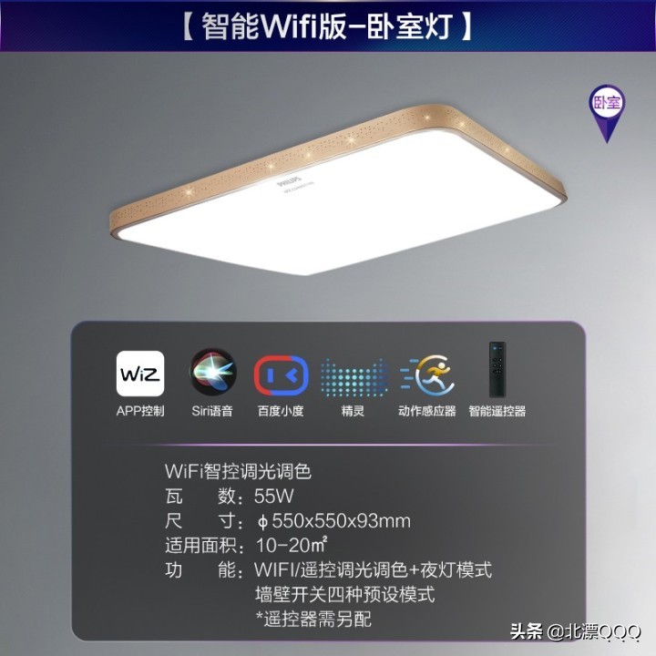 不用走线，飞利浦WIZ轻松搞定智能照明