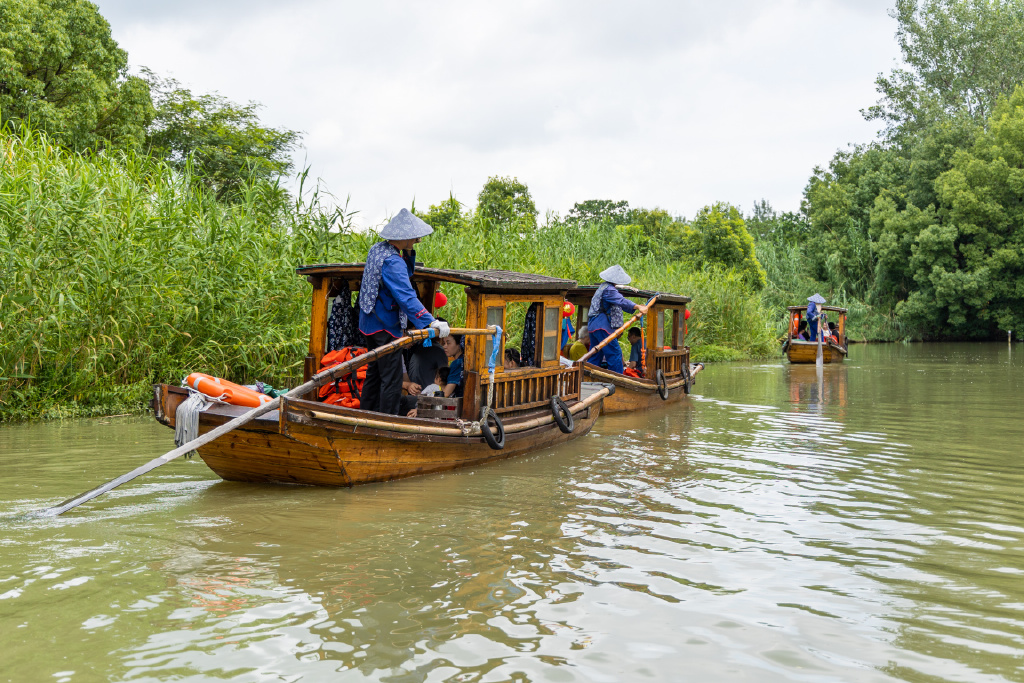 常熟沙家浜夏天游玩,沙家浜体验项目