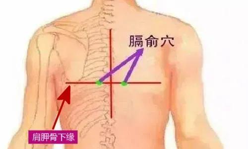 膈俞穴，又称止痒穴，调理血脉止痒，中医治疗身体瘙痒的要穴