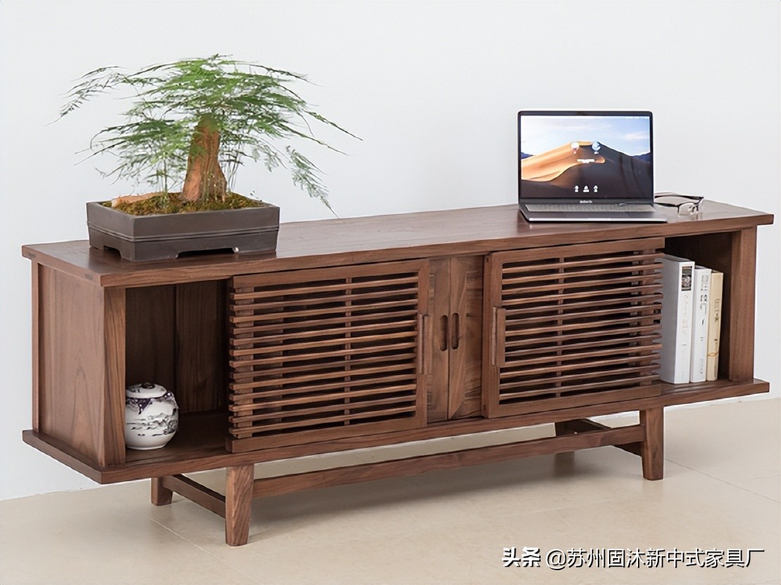 禅意新中式原木大平层,新中式原木禅意软装元素