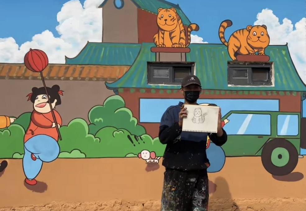 上央视的网红画家,收入上亿的90后画家