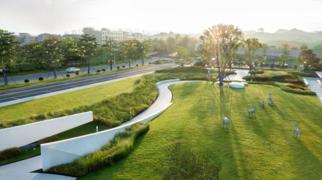 元亩塘公园景观设计,高端公园绿化景观设计