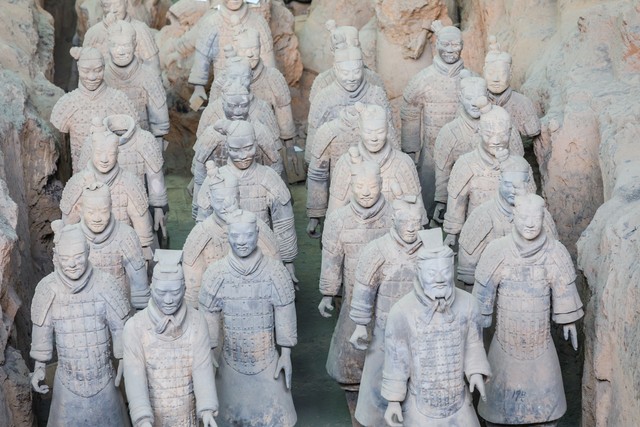 秦始皇兵马俑的整理过程和资料,秦始皇兵马俑的历史背景