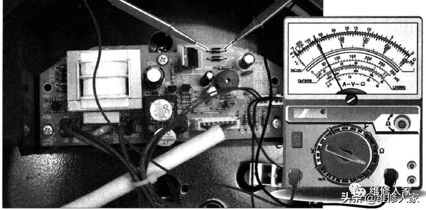 电饭煲发热盘的检修方法图解,智能电饭煲维修故障分析