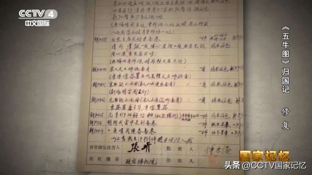 国宝五牛图的真实故事,国宝五牛图修复前的样子好吓人