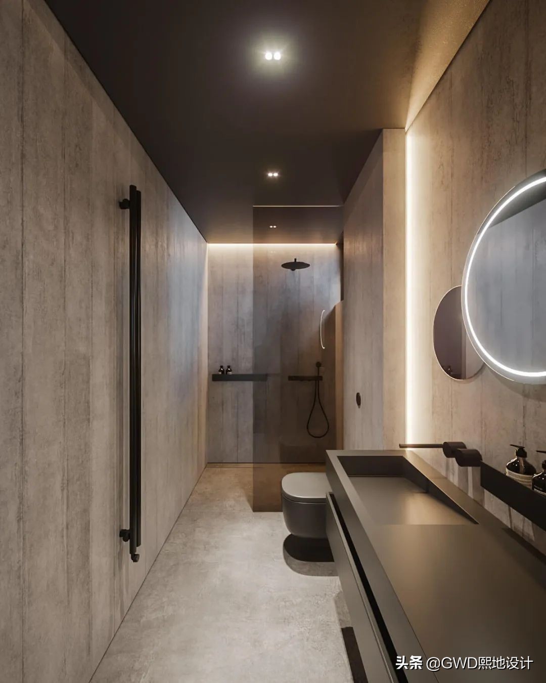 最美卫生间装修效果图,2021最火卫生间设计效果图