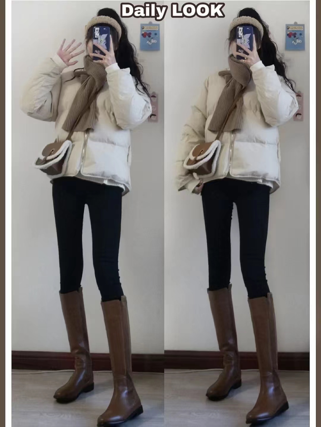 显高又显瘦的长筒靴,显瘦百搭又好看长筒宽靴