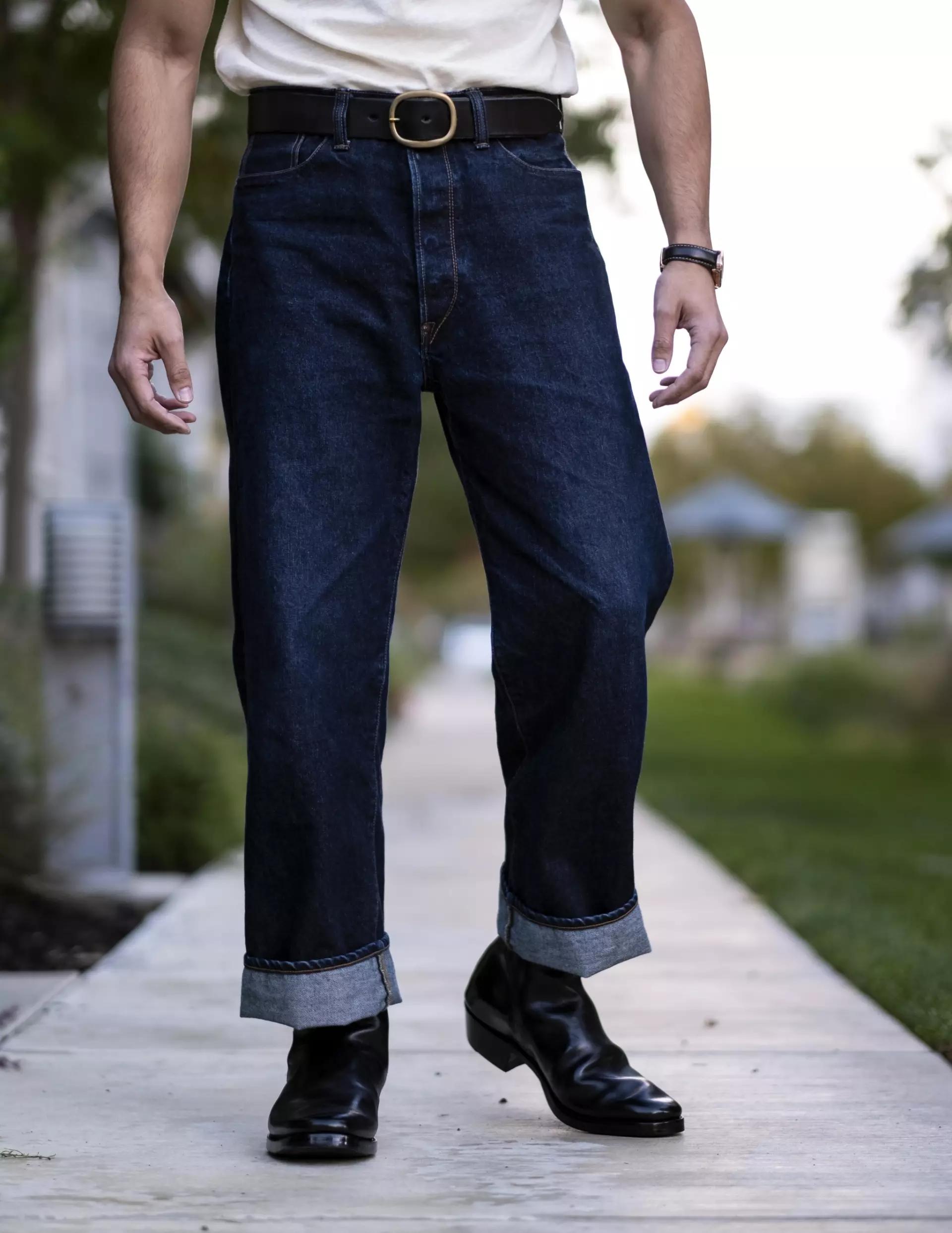 ins博主DenimDentist单宁牙医Jeff的XBXS马靴开箱评测