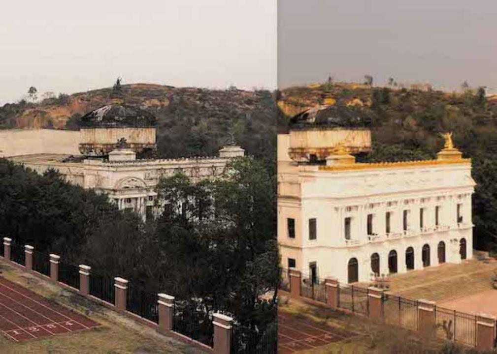 废弃的游乐园还很阴森,阴森废弃乐园