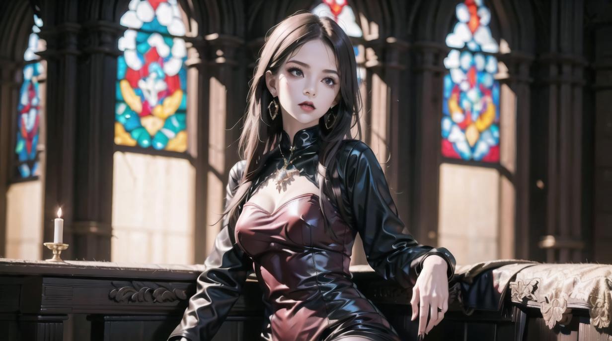 ai二次元少女美图,高颜值ai二次元美女图片