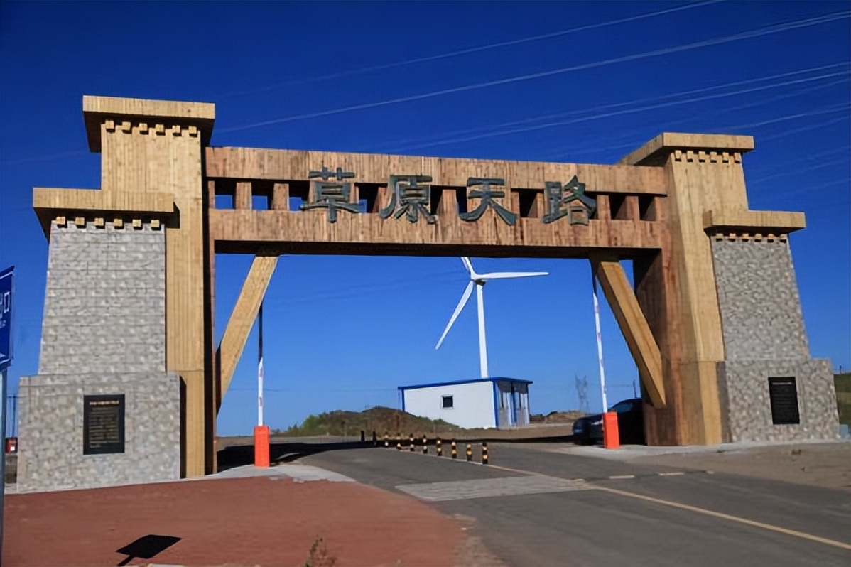 张北草原天路风景,张北草原天路路线