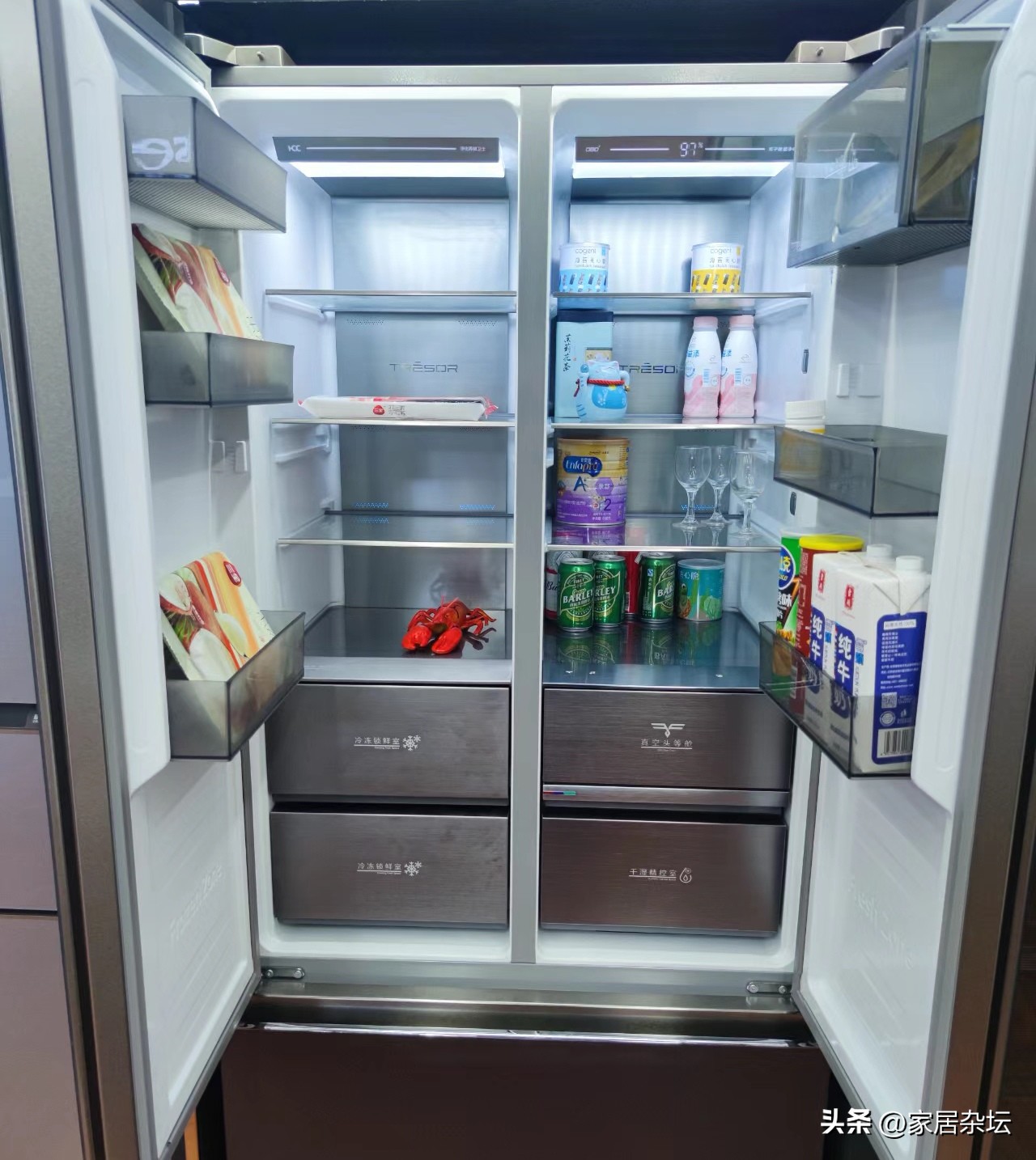 冰箱十字门好还是一字门好,冰箱一字门和对开门有什么区别