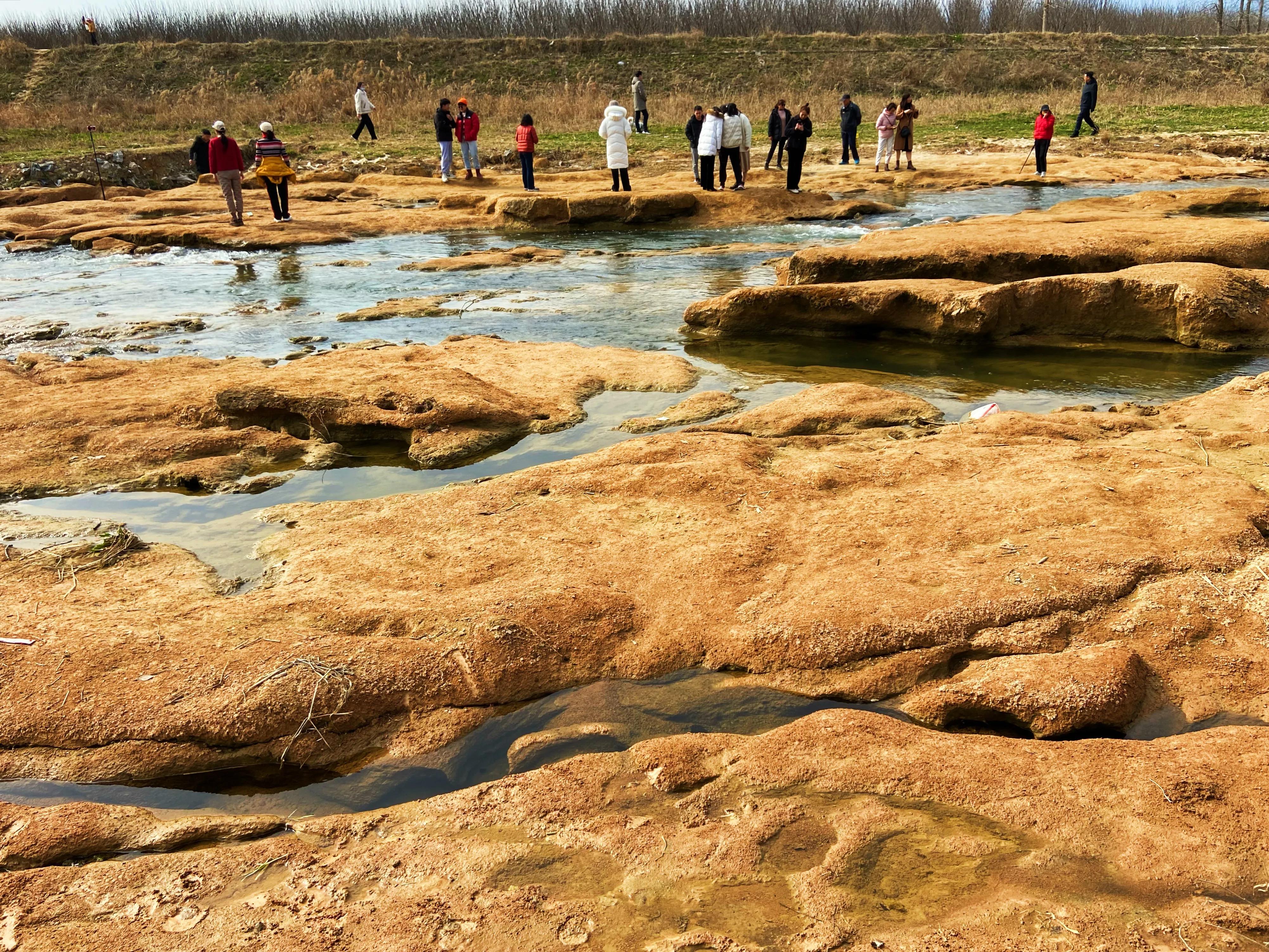 河边的景色真是太美了,文川河风景