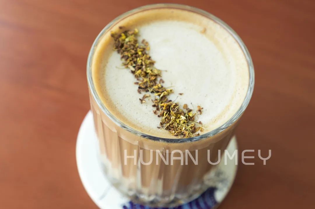 桂花满树，柿子熟了，在家做杯秋季特调，解锁咖啡的神仙喝法