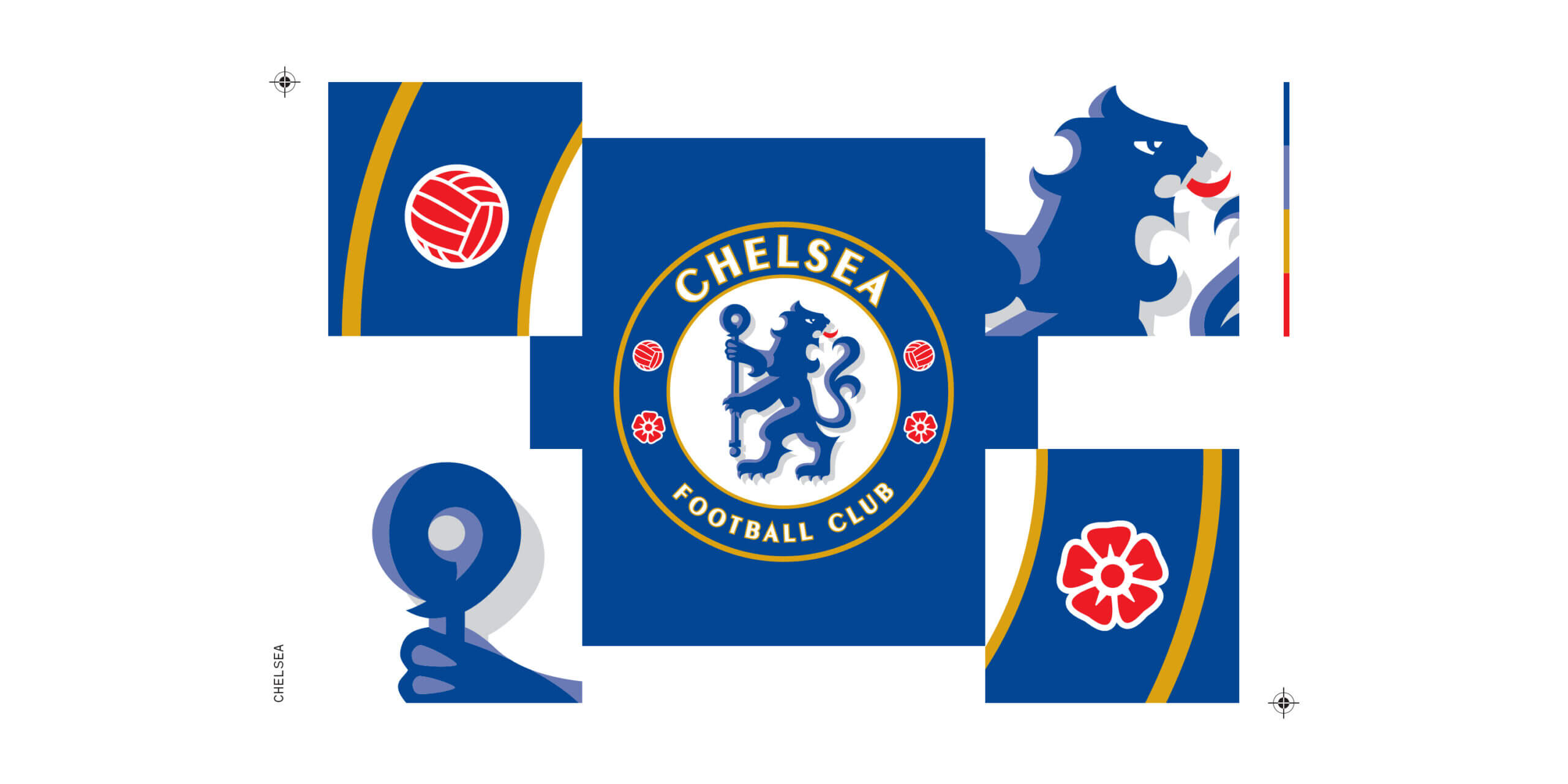 切尔西队徽历史,切尔西队徽演变史