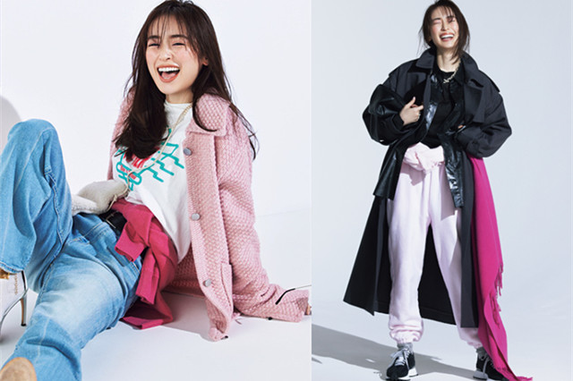 小香风粉色穿搭冬季高级感,粉紫色小香风高级感穿搭