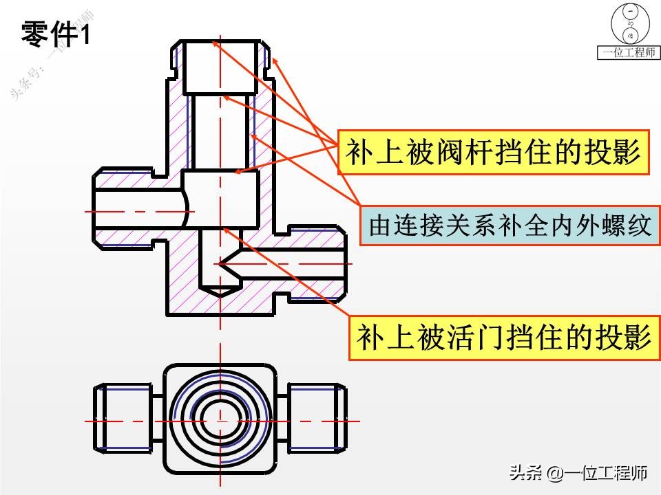 从装配图中拆画零件图一般步骤,装配图中各个零件的图号怎么画