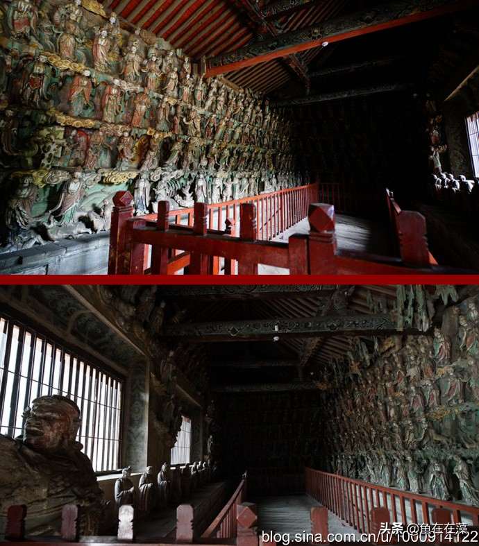 山西平遥双林寺庙彩塑简介,平遥双林寺彩塑