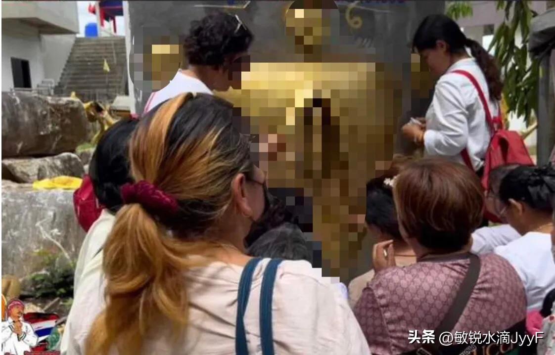 泰国佛教雕像,泰国僧侣妇人雕像