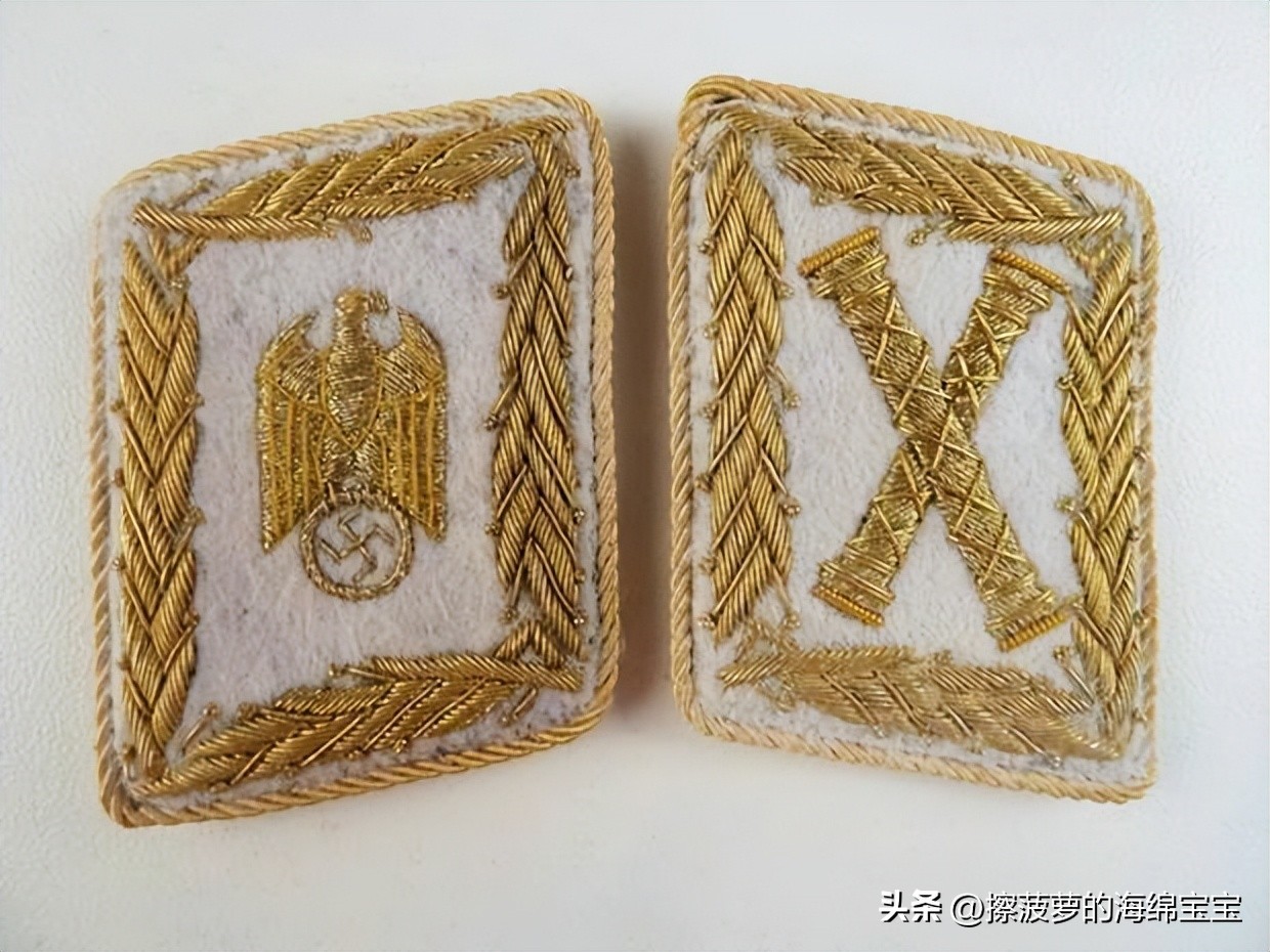 二战德国将军军衔图案,二战德国突击队队长军衔