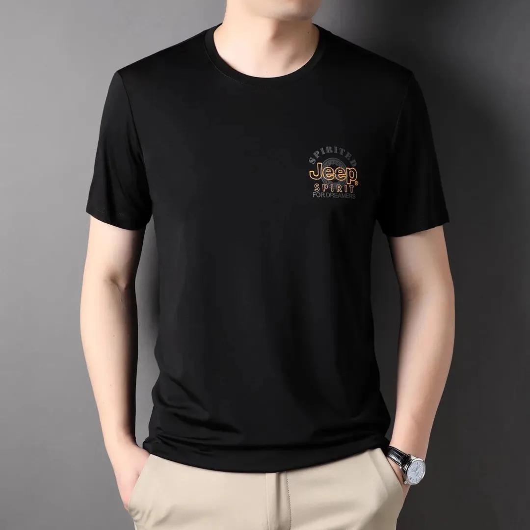 jeep短袖t恤专卖店男装翻领,jeep短袖t恤男纯棉官方正品