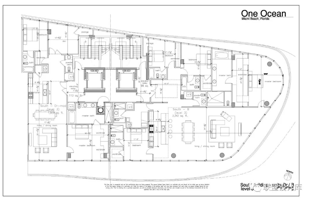 国外设计平面方案,顶级大师平面布局