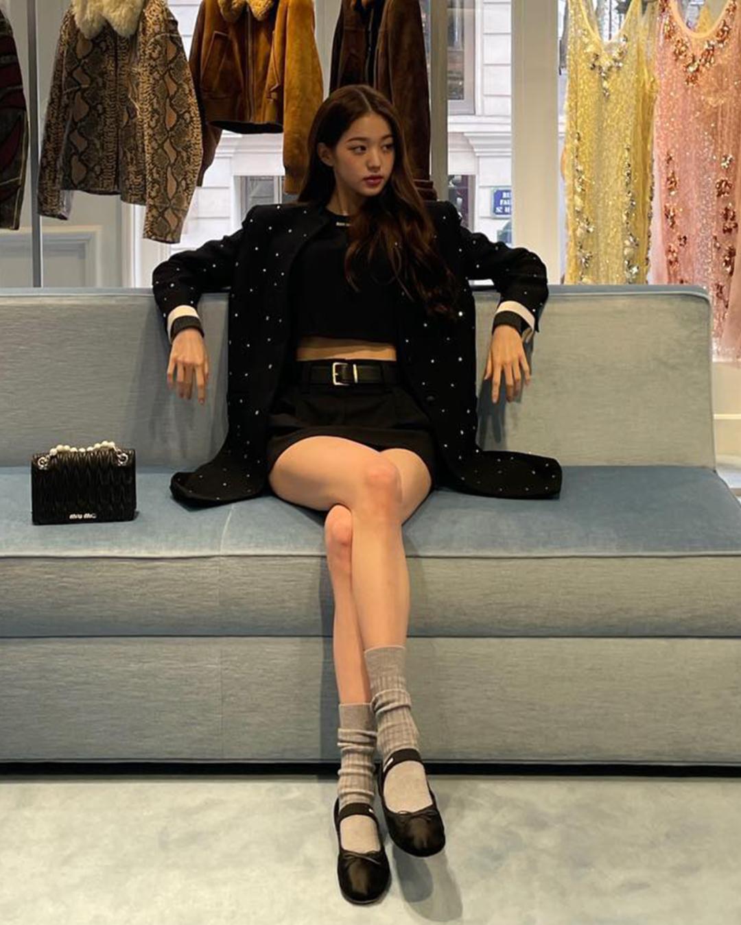 袜套堆堆袜穿法教程,袜套堆堆袜休闲怎么穿