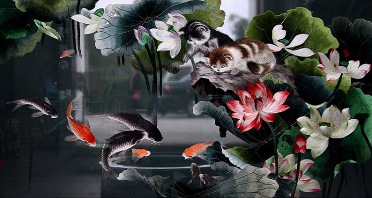 中国四大刺绣介绍英文,中国四大刺绣的特点以及代表作