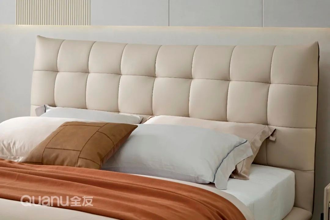 全友家居床主卧大床测评,全友家具实木床测评