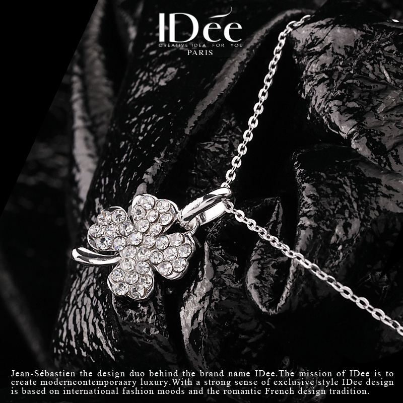 经典四叶草幸运草项链,四叶草得物绝美项链