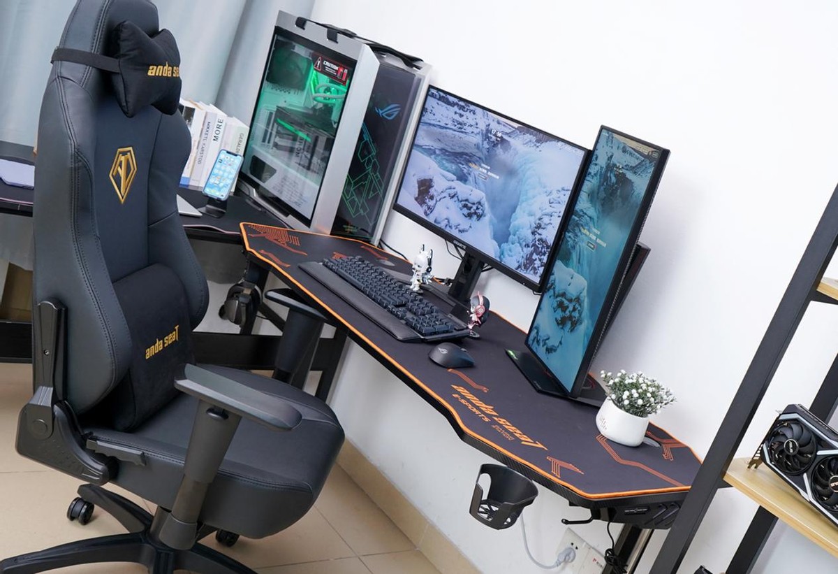 安德斯特手动电竞桌,安德斯特电竞椅推荐测评