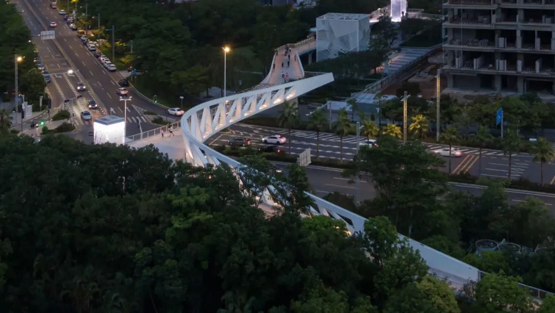 深圳宝安体育场滨海廊桥,深圳宝安滨海廊桥主体项目