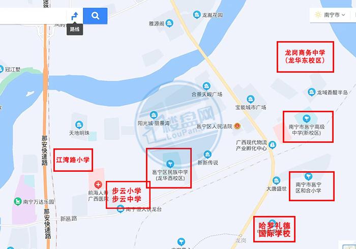 南宁十大楼盘价格表,南宁六城房价排名